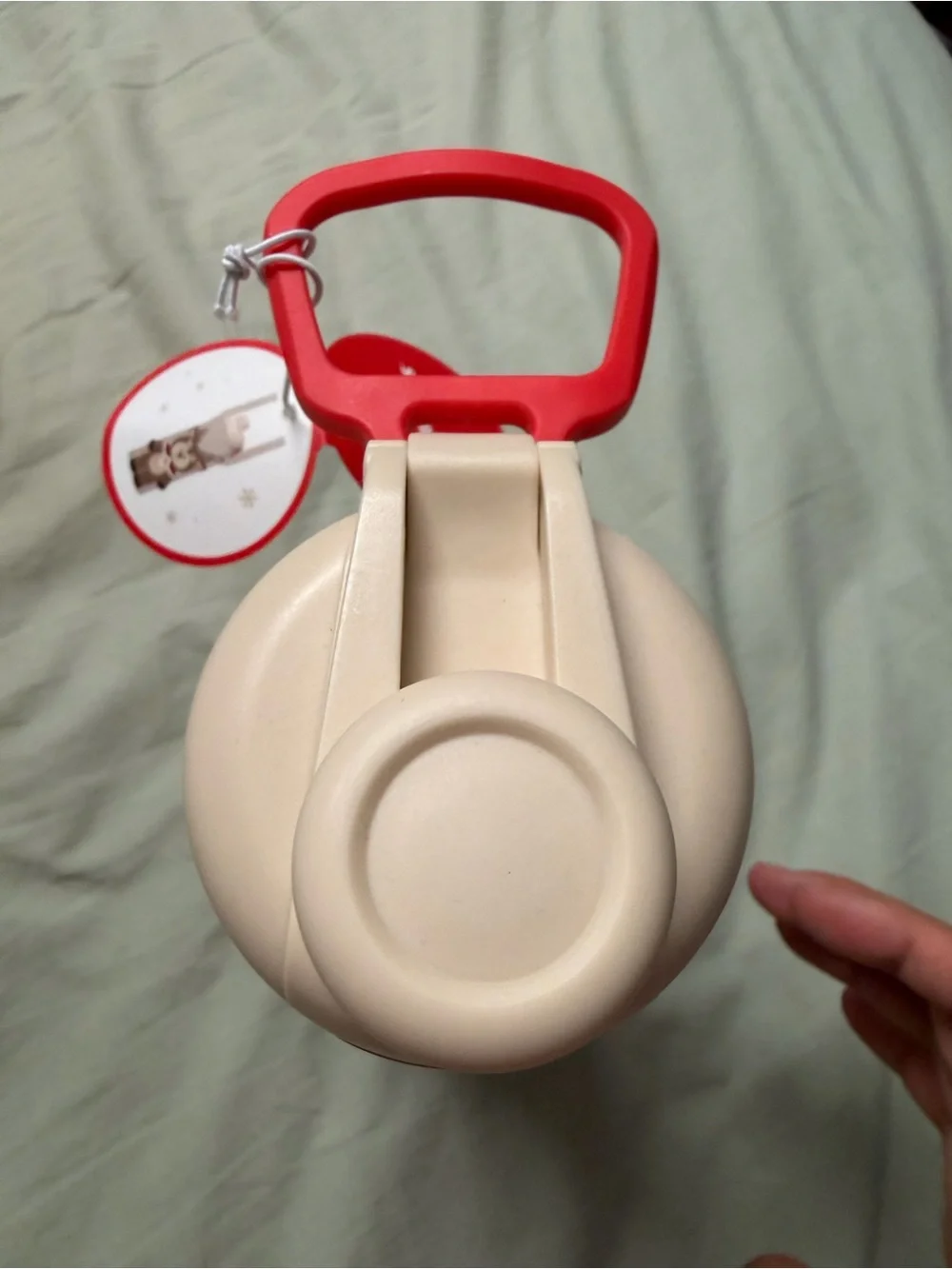 Starbucks Limited Edition Plush Reindeer Bottle Holder and Water Bottle